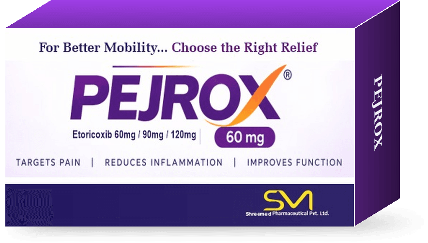 Pejrox™ (Etoricoxib) tablets carton